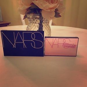 NARS eyeshadow and blush palettes